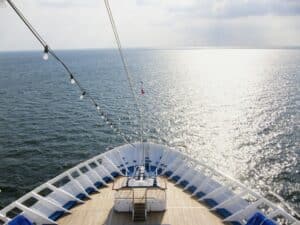 Bow of a Cruise Ship